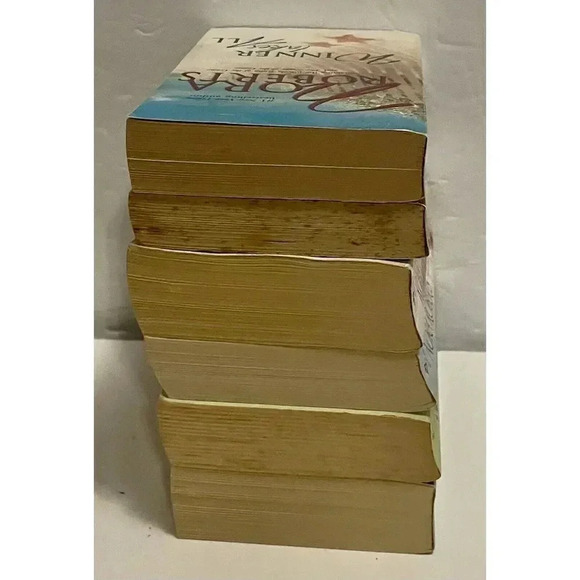 Nora Roberts Book Lot Entranced Table for2 Winner Getaway Tears Winds Paperback - Picture 6 of 6